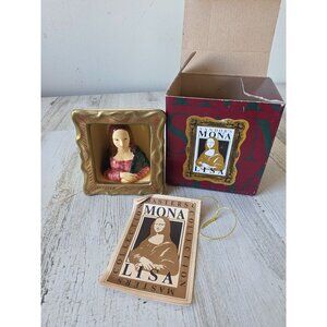 Vandor Mona Lisa salt pepper shaker Van Gogh very unique